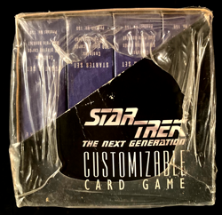 1994 Star Trek The New Generation CCG, Factory Sealed Box, 60 Card Starter Decks - Image 4