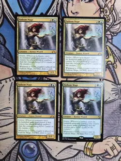 4x Fathom Mage - LP/MP Mixed Sets Gatecrash GK2 MTG Magic - Image 1