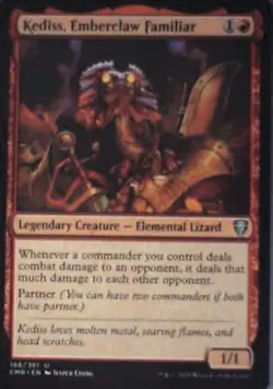 Kediss, Emberclaw Familiar - Commander Legends: #188, MTG Nm C343 - Image 1