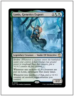 1x Lonis, Genetics Expert, Ravnica Clue Edition, Magic MTG NM - Image 1