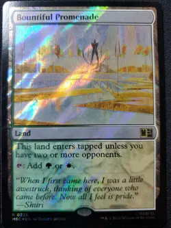 Bountiful Promenade (Surge Foil) Commander: Marvel Super Heroes Foil - Image 1