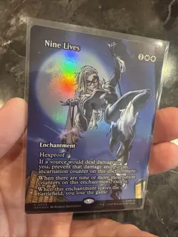 Nine Lives (Borderless) Marvel Eternal-Legal Foil - Image 1