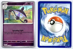 Lampent 037/084 Reverse Holo Pitch Black Pokemon NM Uncommon sowsow - Image 3
