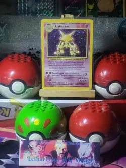 Pokemon Cosmic Holo Alakazam & Kadabra Italian Base Set 1/102 Holo Base Set - Image 1