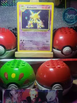 Pokemon Cosmic Holo Alakazam & Kadabra Italian Base Set 1/102 Holo Base Set - Image 5