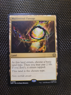 MTG Marvel Spider-Man Multiversal Passage | Rare Land | Universes Beyond NM - Image 1
