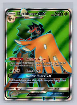 Decidueye GX - SM37 Holo Promo Sun & Moon Promo Pokemon Lightly Played - Image 1