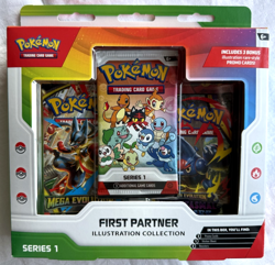 Pokemon TCG First Partner Illustration Collection Series 1 Box Promo SEALED - Image 1