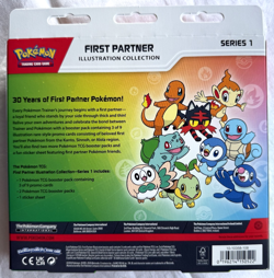 Pokemon TCG First Partner Illustration Collection Series 1 Box Promo SEALED - Image 2