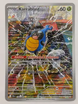 Pokemon TCG Karrablast 94/86 Illustration Rare Holofoil - Image 1