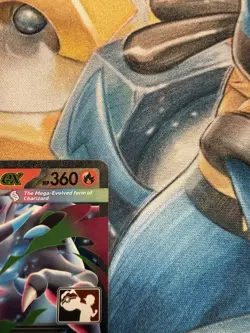 Mega Charizard X EX Prize Pack Series 9 play stamp Near Mint - Image 4