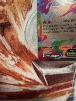 Mega Charizard X EX Prize Pack Series 9 play stamp Near Mint - Image 5