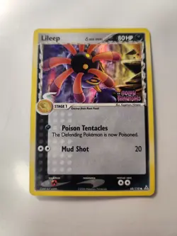 Lileep 68/110 - Stamped Reverse Holo - EX Holon Phantoms Pokemon - Lightly Play - Image 1