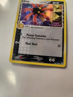 Lileep 68/110 - Stamped Reverse Holo - EX Holon Phantoms Pokemon - Lightly Play - Image 4