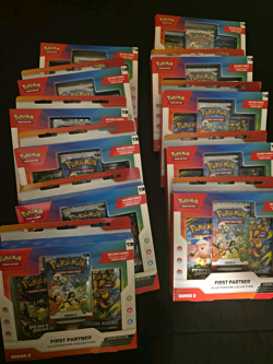 Pokemon TCG First Partner Illustration Collection Series 2 Sealed - Lot of 11 - Image 1