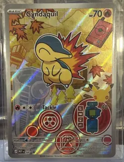 Cyndaquil 047 Me: Mega Evolution Promo Holo Basic 70 HP Pokemon TCG 2006 EN - Image 1