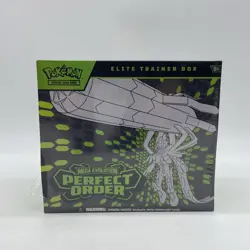 Pokemon TCG: Mega Evolution 3: Perfect Order: Elite Trainer Box! Rip In Seal #5 - Image 1