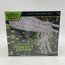Pokemon TCG: Mega Evolution 3: Perfect Order: Elite Trainer Box! Rip In Seal #4 - Image 1