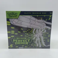 Pokemon TCG: Mega Evolution 3: Perfect Order: Elite Trainer Box! Rip In Seal #8 - Image 1