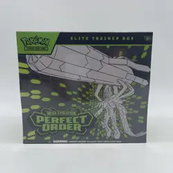 Pokemon TCG: Mega Evolution 3: Perfect Order: Elite Trainer Box! Rip In Seal #6 - Image 1