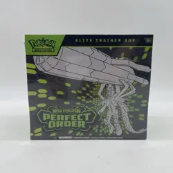 Pokemon TCG: Mega Evolution 3: Perfect Order: Elite Trainer Box! Box Crush - Image 1