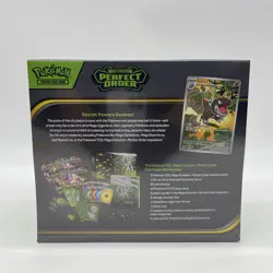 Pokemon TCG: Mega Evolution 3: Perfect Order: Elite Trainer Box! Rip In Seal - Image 3