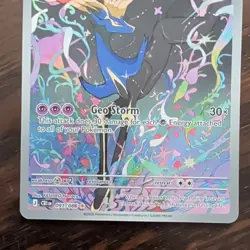 Pokemon TCG Xerneas 091/086 Holo Full Art Rare EN Chaos Rising NM - Image 4