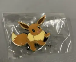 Eevee Pin Badge Pokemon Metal 2021 Evolving Skies Centre ETB Elite Trainer NEW - Image 1