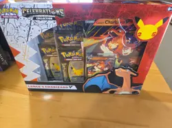 Pokemon TCG Celebrations Collection Lance's Charizard V Box 820650101625 - Image 4