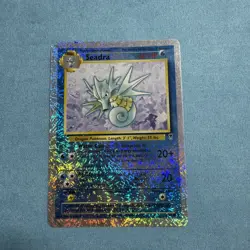 Pokemon TCG Seadra Legendary Collection 63/110 Reverse Holo LP WOTC - Image 1