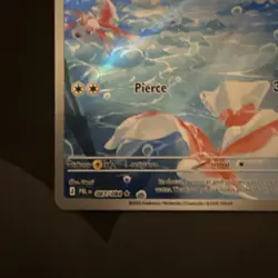 Pokemon TCG Goldeen 087/084 Pitch Black Illustration Rare Holofoil - Image 4