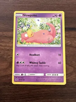 Slowpoke 48/145 Common Guardians Rising Pokemon Lightly Played - Image 1