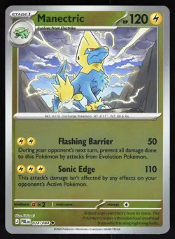 Manectric 024/084 Pitch Black Reverse Holo Near Mint Uninori Pokemon TCG - Image 1