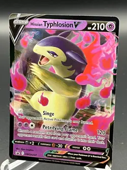 Pokemon Hisuian Typhlosion V SWSH237 Sword & Shield Promo Promo NM - Image 1