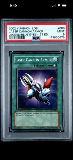 2002 Yu-Gi-Oh! LOB Slab Lot X4 - Image 1