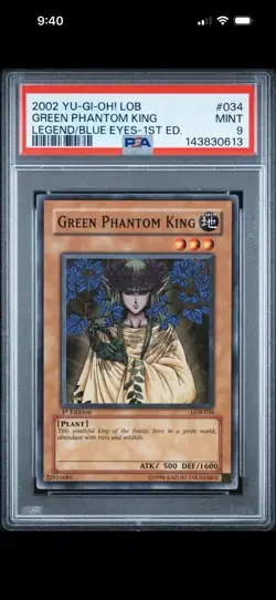 2002 Yu-Gi-Oh! LOB Slab Lot X4 - Image 3