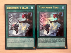 2X Yugioh Fiendsmith's Tract BLGG-EN125 Ultra Rare Glorious Gallery 1st Ed NM - Image 1