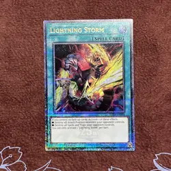 Yu-Gi-Oh! Lightning Storm (New Art) QCSR RA04-EN094 1st Ed. NM **EURO** - Image 5