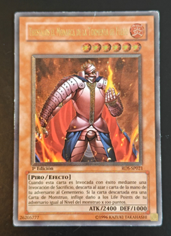 Yugioh Thestalos The Firestorm Monarch *SPANISH* RDS-EN021 - 1st Ed Ultimate HP - Image 1