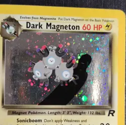 The Pokemon Company Pokemon TCG Dark Magneton 28/82 Team Rocket Rare Regular EN - Image 3