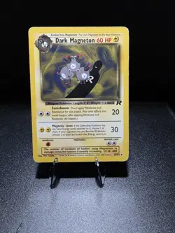 Pokemon TCG Dark Magneton Team Rocket 28/82 Regular Unlimited Rare - Image 1