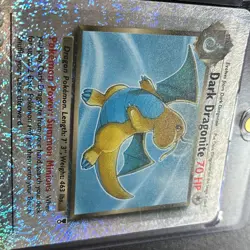 2002 Pokemon Legendary Collection Dark Dragonite 5/110 Reverse Holo Foil WOTC - Image 3