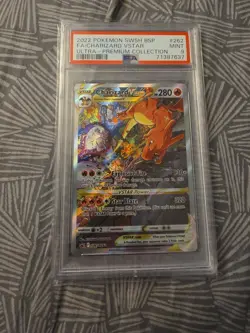 Pokemon Charizard VSTAR SWSH262 Sword & Shield Promo Holo Full Art PSA 9 2022 - Image 1
