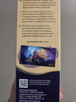 Lorcana Disney Parks Exclusive Winnie The Pooh Foil Playmat Hunny IN HAND! - Image 3