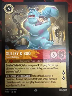 Disney Lorcana Sulley & Boo - Scare Buddies 29/207 Nm - Image 1