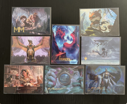 Magic the Gathering Art Series Lot of 8 LP/NM - Image 1