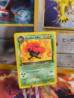 Pokemon Karte Card Dunkles Giflor Team Rocket 1. Edition Vileplume Ger Wotc NM- - Image 1