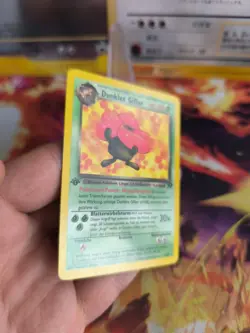 Pokemon Karte Card Dunkles Giflor Team Rocket 1. Edition Vileplume Ger Wotc NM- - Image 3