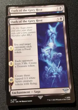 Oath Of The Grey Host X2 - LTR - MTG - EN - NM - 0101 - Image 1