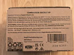 Buckle Up Commander Deck Kamigawa Neon Dynasty MTG Sealed Minimal Packaging - Image 2